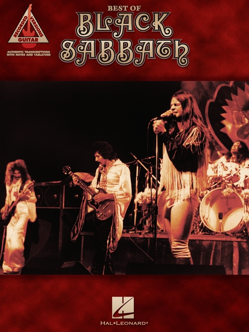 Détails du titre pour Best of Black Sabbath (Songbook) par Black Sabbath - Disponible